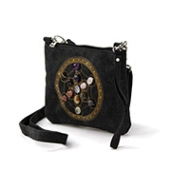 Sacred Geometry Crystal Grid Depression Cross Body - Picture 2 of 4